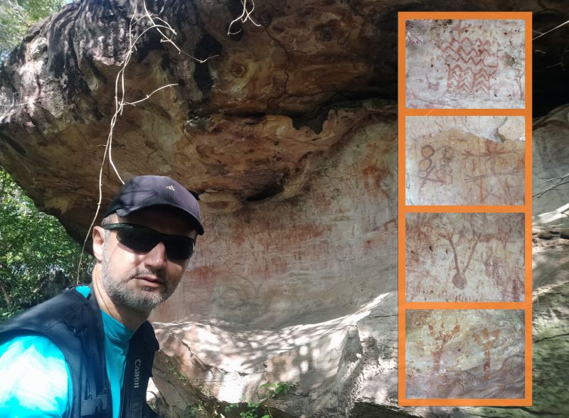 Conheça a Pedra do Letreiro na cidade de Buriti dos Lopes – PI, com as suas várias pinturas rupestres