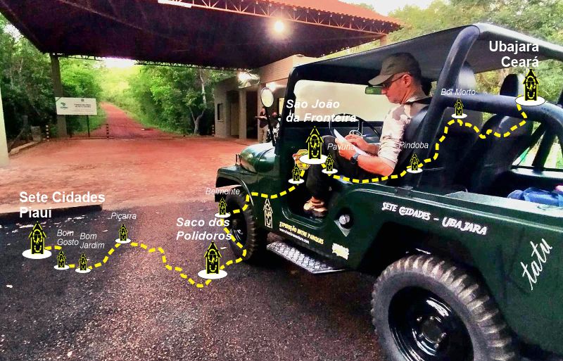 Caminhos da Ibiapaba: Uma expedição pela antiga rota dos comboieiros, a bordo de em um Jeep Willys 1969